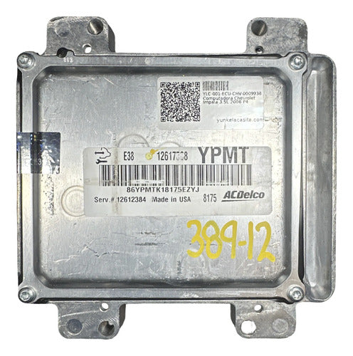 Pcm Computadora Chevrolet Impala 3.5l 2008 P4