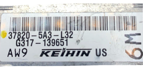 Computadora Honda Accord 2.4l 2014 37820-5a3-l32 (w9)