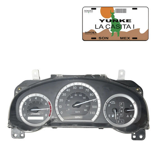 Velocímetro Cluster Toyota Sienna 2004-2006 Negro