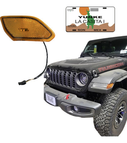 Luz De Posición Rh Jeep Wrangler 2018-2026 Pc68302120ab Naranja