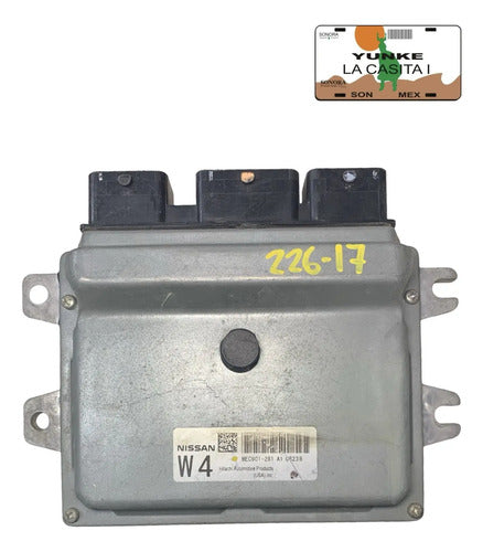 Pcm Computadora Nissan Versa 1.8l 10-11 Mec901-281 A1 (w4)
