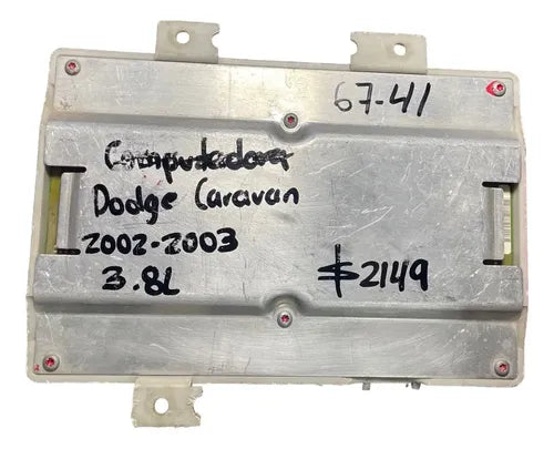 Modulo Bcm Dodge Caravan 3.8l 02-03 P04748075ac