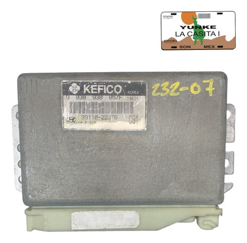 Computadora Hyundai Accent 1.5l 1999 39110-22376 (c91)