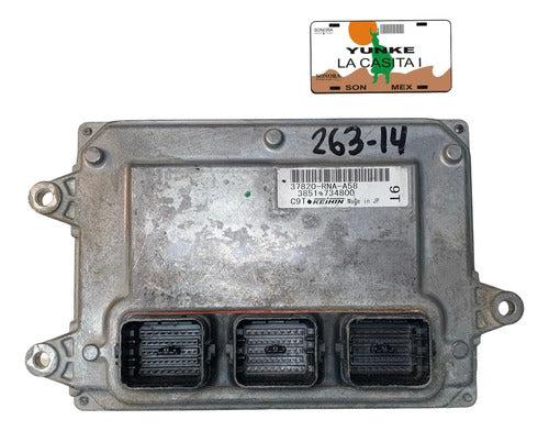 Computadora Honda Civic 1.8l 06-08 37820-rna-a58 (9t)