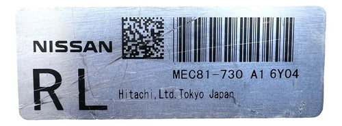 Pcm Computadora Nissan Murano 3.5l 2007 Mec81-730 A1 (rl)