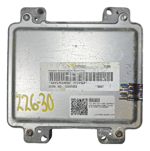 Pcm Computadora Gmc Envoy 5.3l 2005 12598982 Ylma