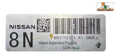 Computadora Nissan Altima 2.5l A/t 2010 Mec112-013 A1 (8n)