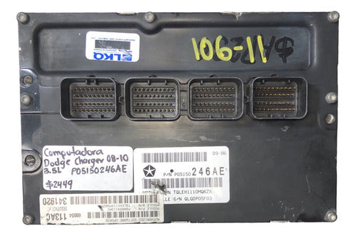 Computadora Dodge Charger 3.5l 08-10 P05150246ae