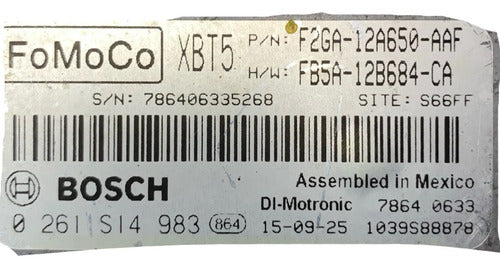 Pcm Computadora Ford Edge 2.0l A/t 2015 F2ga-12a650-aaf