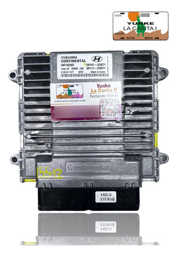 Computadora Hyundai Sonata 2.4l 11-14 39101-2g671