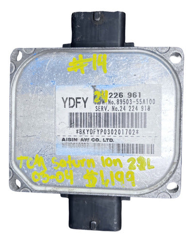 Módulo Tcm Saturn Ion 2.2l 03-04 24226961 (ydfy)