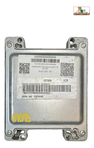 Computadora Chevrolet Cavalier 2.2l A/t 2003 12579654 (yctp)