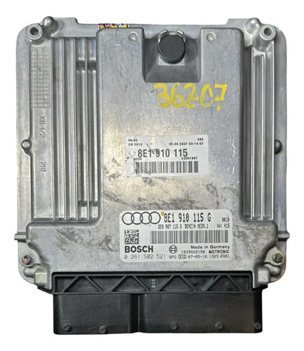 Computadora Audi A4 2.0l 2008 Turbo 8e1 910 115 G