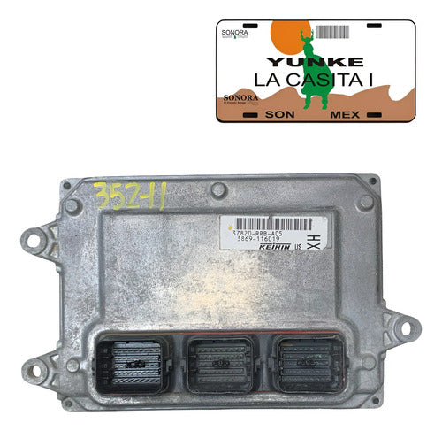 Pcm Computadora Honda Civic 2.0l 2006 37820-rrb-a05 (hx)