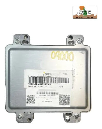 Computadora Chevrolet Malibú 3.5l A/t 2005 12597847 (yldb)