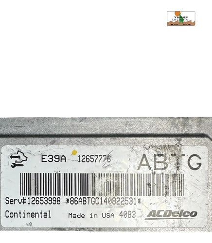 Computadora Chevrolet Traverse 3.6l 2014 12657776 (abtg)