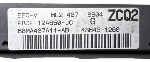 Pcm Computadora Ford Taurus 3.0l A/t 1998 F8df-12a650-jc
