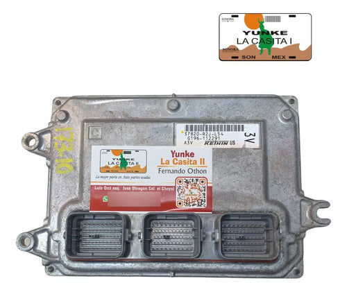 Pcm Computadora Honda Civic 1.8l 14-15 37820-r2j-l54 (3v)