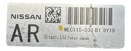 Computadora Nissan Altima 2.5l 2009 Hibryd Mec115-030 B1 Ar