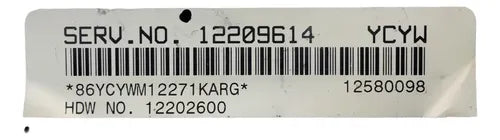 Pcm Computadora Chevrolet Malibu 3.4l 00-03 12209614 (ycyw)