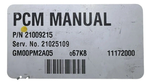 Pcm Computadora Saturn S Series 1.9l 00-02 21009215