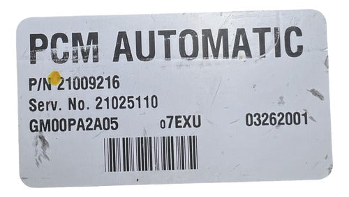 Computadora Saturn S Series 1.9l 00-02 21009216