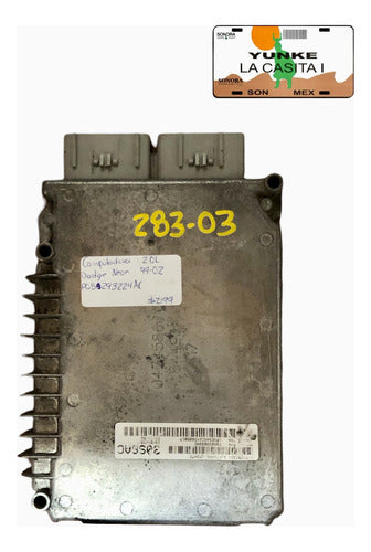 Computadora Dodge Neon 2.0l 99-02 P05293224ac
