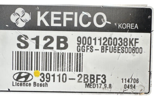 Pcm Computadora Hyundai Veloster 1.6l 12-13