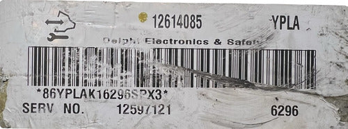 Computadora Chevrolet Avalanche 5.3L 2007 12614085 (YPLA)