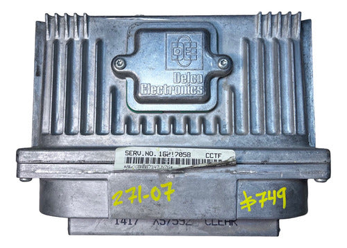 Computadora Chevrolet Venture 96-08 16217058 (cctf)
