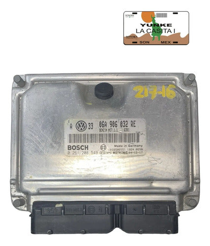 Pcm Computadora Vw Jetta 2.0l 2004 06a 906 032 Re