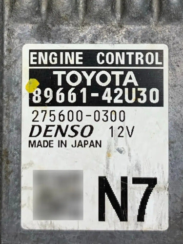 Computadora Toyota Rav4 14-15 89661-42u30 (n7)