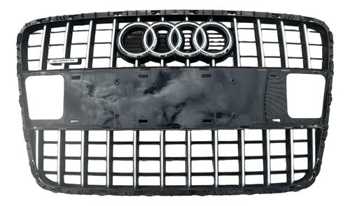 Parrilla Central Audi Q7 2010-2015 4lo 853 651 H Negro Brillante