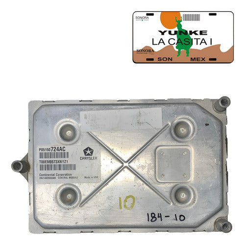 Computadora Dodge Caravan 12-13 3.6l A/t P05150724ac