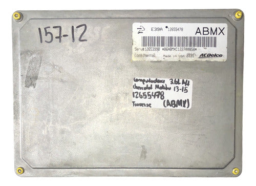 Computadora Buick Lacross 3.6l A/t 13-15 12655478 (abmx)