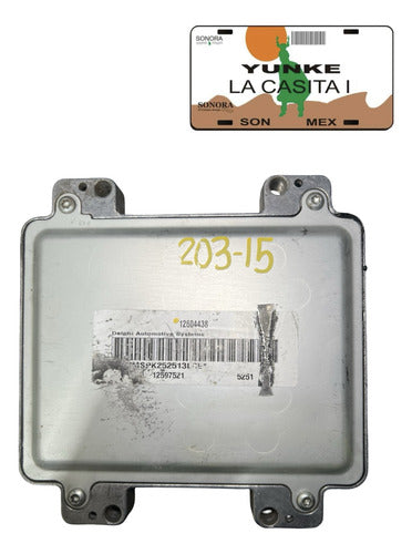 Computadora Chevrolet Trailblazer 4.2l 2006 12604438 (ymsp)