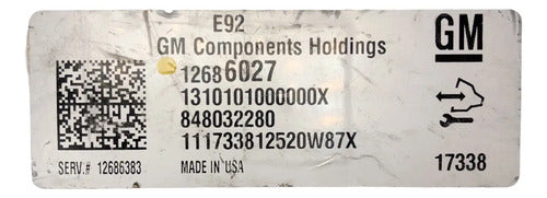 Pcm Computadora Chevrolet Silverado 16-18 12686027
