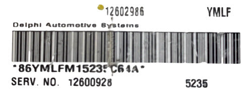 Pcm Computadora Chevrolet Malibu 3.5l 2006 12602986 (ymlf)