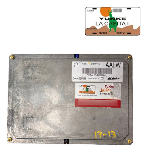 Computadora Chevrolet Equinox 2.4l 2010-2011 12636333