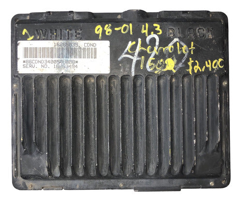 Computadora Chevrolet 1500 4.3l 1998-2001 16265035 (cdnd)