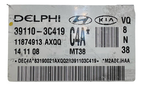 Computadora Kia Sedona 3.8l 06-09 39110-3c419