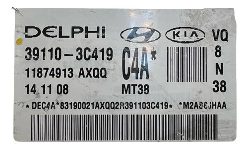 Pcm Computadora Kia Sedona 3.8l 06-09 39110-3c419 P1