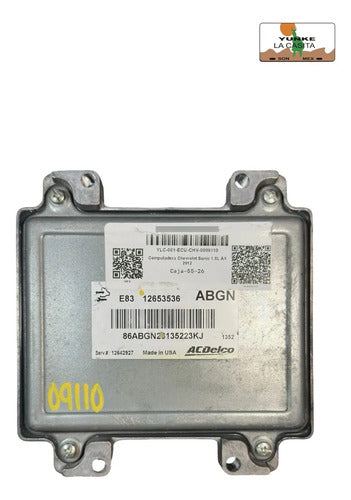 Computadora  Chevrolet Sonic 1.8l A/t 2012 12653536 (abgn)