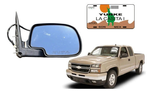 Espejo Retrovisor Rh  Chevrolet Silverado 1999-2006
