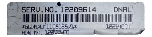 Computadora Chevrolet Malibu 3.4l A/t 00-03 12209614 (dnal)