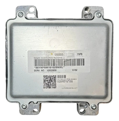Computadora Pontiac Grand Prix 3.8l 2006 12609305 (ynpb)