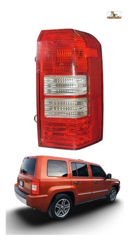Calavera Rh Jeep Patriot 2008-2017 05160365af P1 Derecho/pasajero Rojo