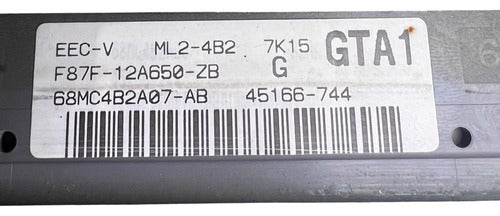 Computadora Ford Ranger 3.0l M/t 1998 F87f-12a650-zb