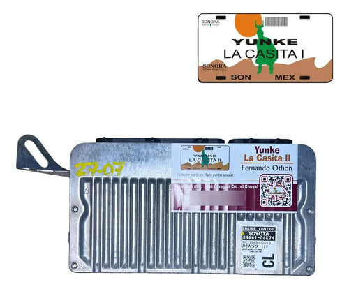 Pcm Computadora Toyota Camry 2.5l 12-14 89661-06k74 (cl)