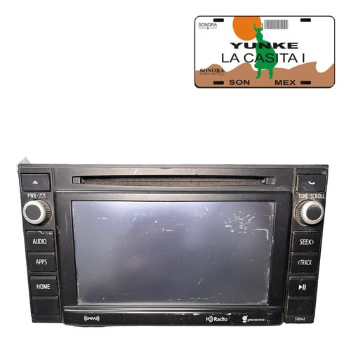 Estéreo Pantalla Toyota Tacoma 2016-2018 86140-04100 Negro